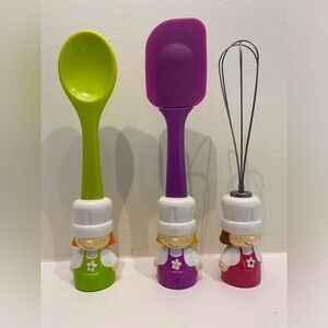 Joie L’il Kitchen Kid Kitchen Baking Utensils -3 pce